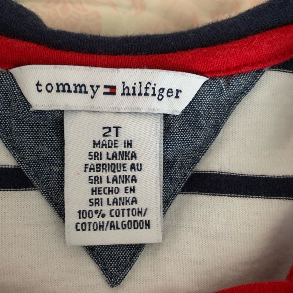 VTG Tommy Hilfiger Red, White & Blue Sailor Dress - Picture 4 of 9